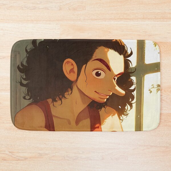 Item preview, Usopp One Piece Golden Window Pirate Smirk designed and sold by Williamhallano.