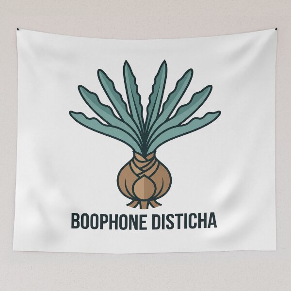 Item preview, Minimalist Boophone Disticha Fan Leaf Botanical Graphic designed and sold by GreenDivisionJP.
