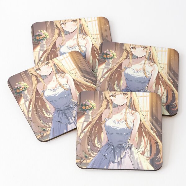 Item preview, Mahiru Shiina Angel Next Door Elegant Blue Dress Glow designed and sold by Williamhallano.