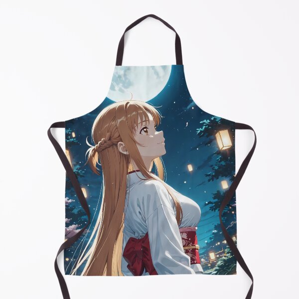 Item preview, Asuna Sword Art Online Moonlit Yukata Lanterns designed and sold by Williamhallano.