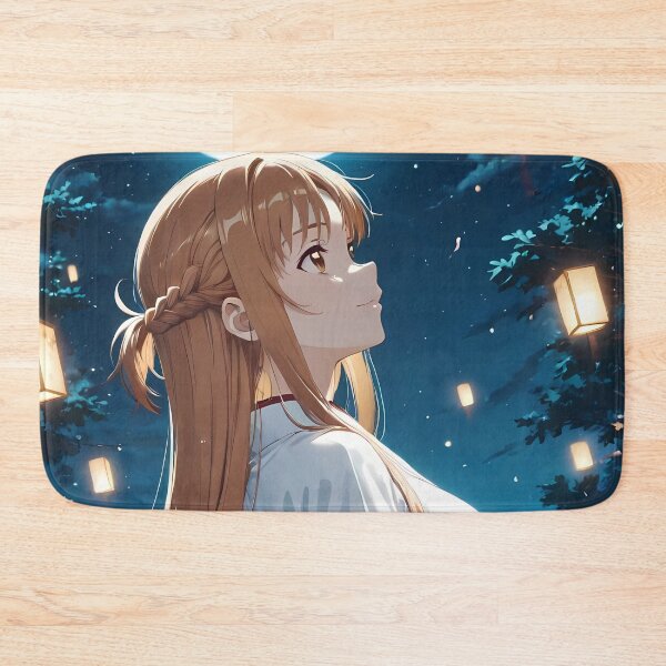 Item preview, Asuna Sword Art Online Moonlit Yukata Lanterns designed and sold by Williamhallano.