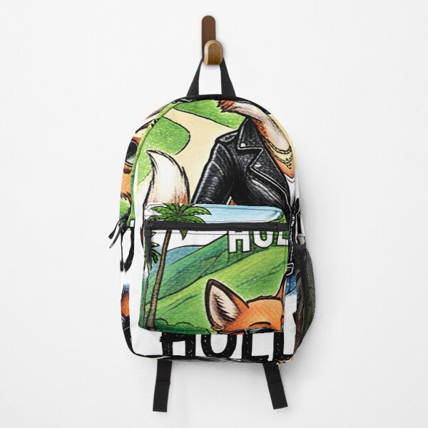 Item preview, Cute Foxes in Hollywood - Matching Varsity Jacket Puppies LA Travel Art designed and sold by TaiwanMemory.