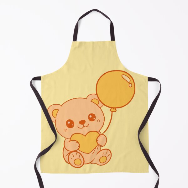 Item preview, Cute Kawaii Orange Teddy Bear designed and sold by Phyllya Design.