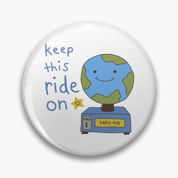 Item preview, Keep This Ride On Cute Kawaii Earth designed and sold by Doodlywood.
