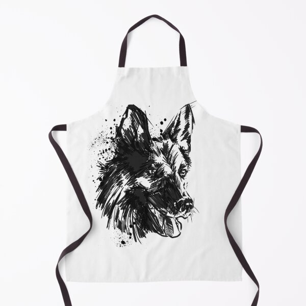 Item preview, German Shepherd Ink Portrait designed and sold by Inkversed.