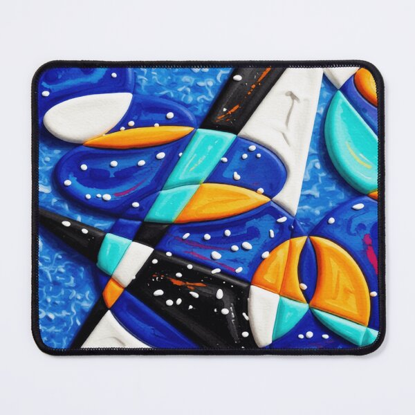Item preview, arctic wings bold watercolor colorful geometric abstract design designed and sold by SmashingDeals.