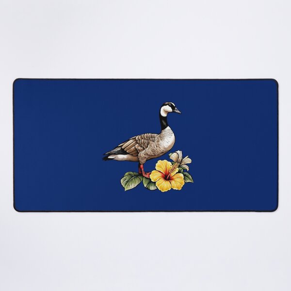 Item preview, Hawaiian Goose With Yellow Hibiscus Flower designed and sold by taiche.