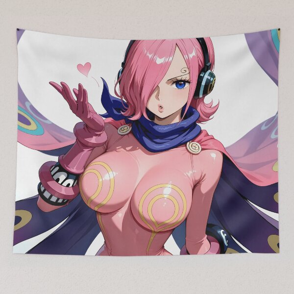 Item preview, Vinsmoke Reiju One Piece Heart Butterfly Charm designed and sold by GABRIELMURPHY.
