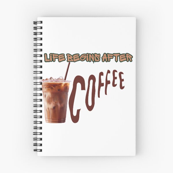 Item preview, Life Begins After Coffee – Funny Coffee Lover Typography Design designed and sold by Kstyle93.