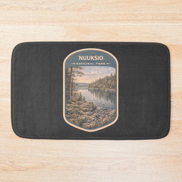 Item preview, Vintage Finland National Park Travel Print: Nuuksio  designed and sold by PinUpPizzazz.