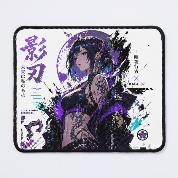 Item preview, Cyber Samurai Anime Warrior designed and sold by bashhonkdesign.
