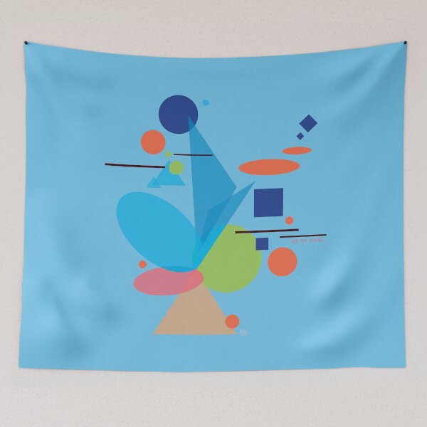 Item preview, Abstract Blue Time designed and sold by DalPrint.