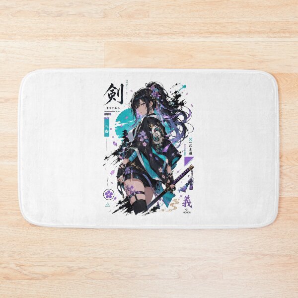 Item preview, Neo Tokyo Samurai Girl designed and sold by bashhonkdesign.