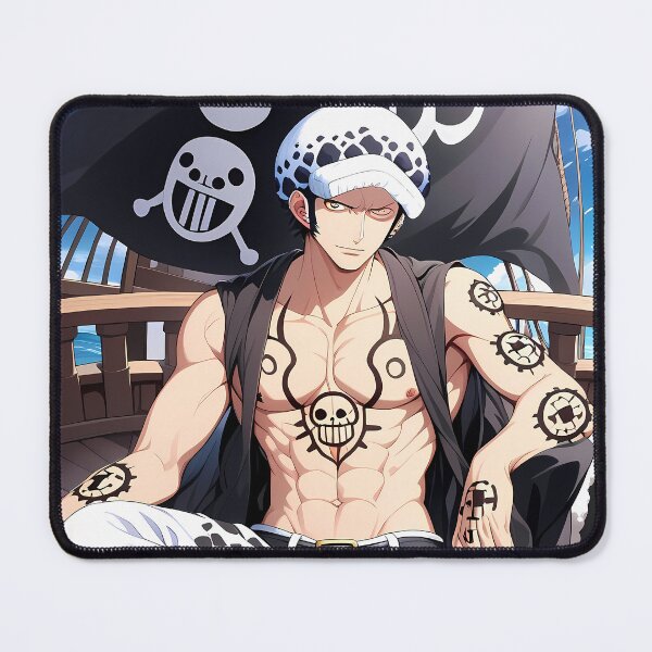 Item preview, Trafalgar Law One Piece Pirate Flag Relaxed Deck designed and sold by BrianRayan.