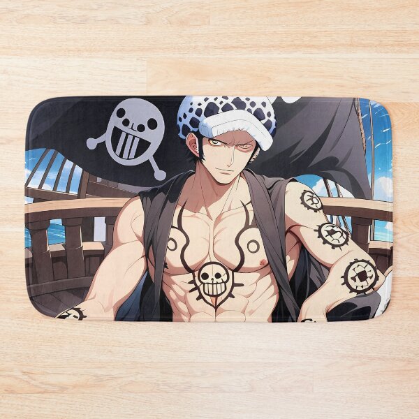 Item preview, Trafalgar Law One Piece Pirate Flag Relaxed Deck designed and sold by BrianRayan.