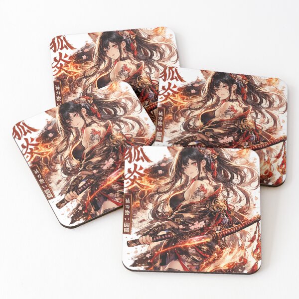 Item preview, Japanese Demon Slayer Girl designed and sold by bashhonkdesign.