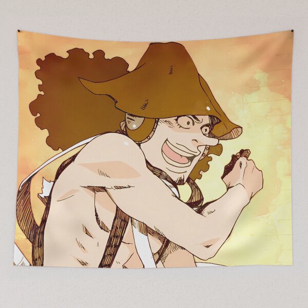 Artikelvorschau, Usopp One Piece Goldener Piratenlächeln Energie entworfen und verkauft von B5fivemerch.