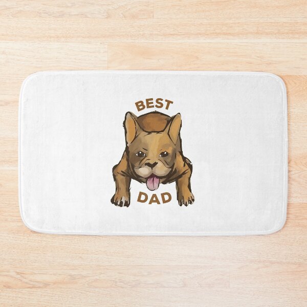 Item preview, French Bull Dog Best Dad Kids designed and sold by OlyvieArt.