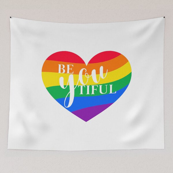 Item preview, Be-you-tiful | Pride Heart Self Love Design designed and sold by Starlett Designs.
