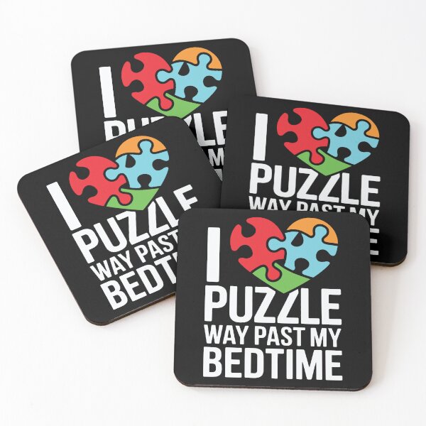 Item preview, Funny Jigsaw Puzzles Puzzle Past My Bedtime Puzzle Lover designed and sold by tmerchtrends.