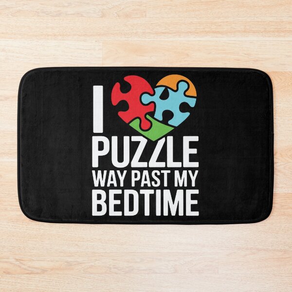 Item preview, Funny Jigsaw Puzzles Puzzle Past My Bedtime Puzzle Lover designed and sold by tmerchtrends.