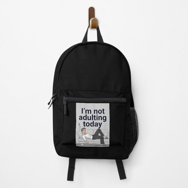 Item preview, I'm not adulting today designed and sold by FatCatStudios.