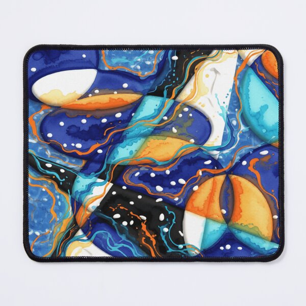 Item preview, arctic wings fluid contemporary colorful geometric abstract designed and sold by SmashingDeals.