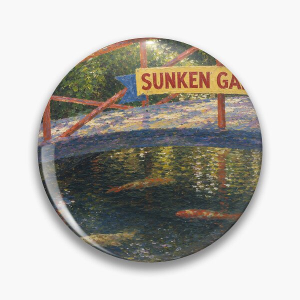 Item preview, Koy Pond under Bridge designed and sold by Sunlight-Sky.