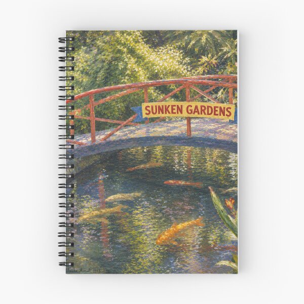 Item preview, Koy Pond under Bridge designed and sold by Sunlight-Sky.