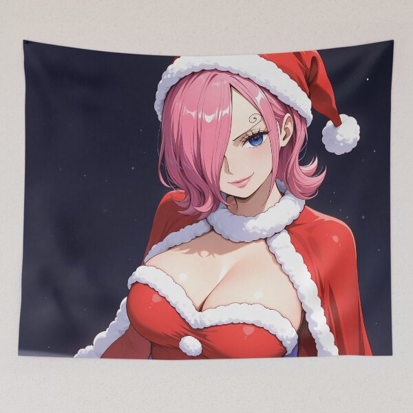Item preview, Vinsmoke Reiju One Piece Christmas Winter Smile designed and sold by B5fivemerch.