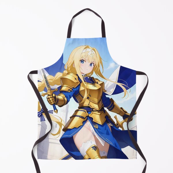 Item preview, Alice Zuberg Sword Art Online Golden Armor Sky Stance designed and sold by B5fivemerch.