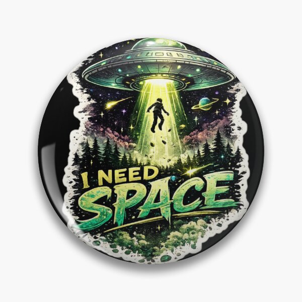 Item preview, I Need Space Funny UFO Alien T-Shirt | Sci-Fi Humor Design designed and sold by Kinjaljoshi9999.