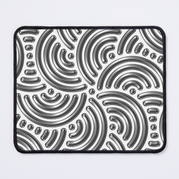Item preview, Seigaiha Uzushio Vortex - White Titanium 3D designed and sold by Uzushio-En.