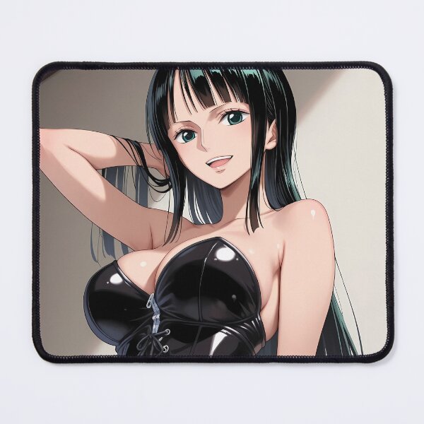 Item preview, Nico Robin One Piece Black Elegant City Glow designed and sold by B5fivemerch.