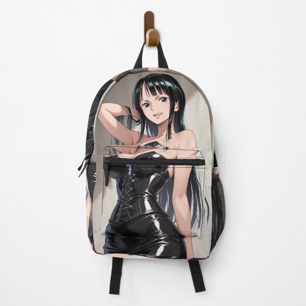 Item preview, Nico Robin One Piece Black Elegant City Glow designed and sold by B5fivemerch.