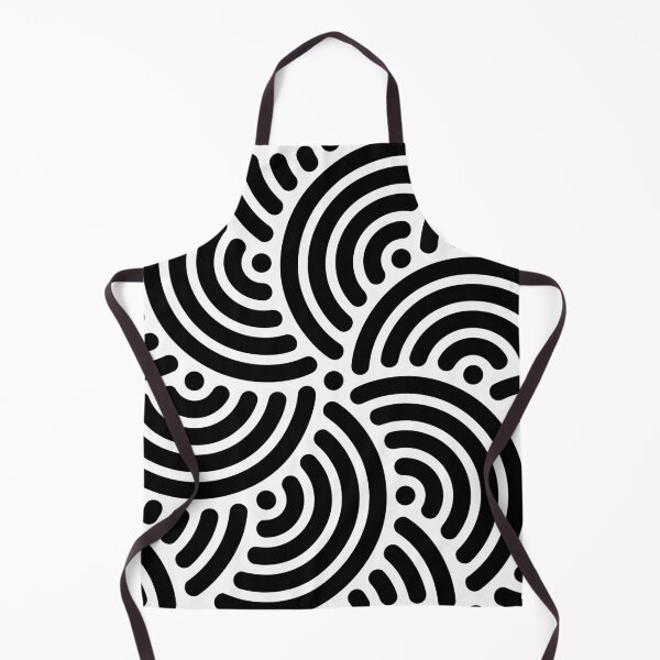 Item preview, Seigaiha Uzushio Vortex - Solid Black designed and sold by Uzushio-En.