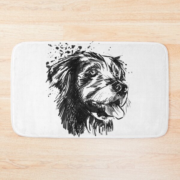 Item preview, Golden Retriever Ink Portrait designed and sold by Inkversed.