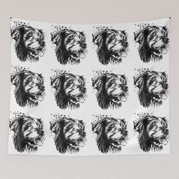 Item preview, Golden Retriever Ink Portrait designed and sold by Inkversed.