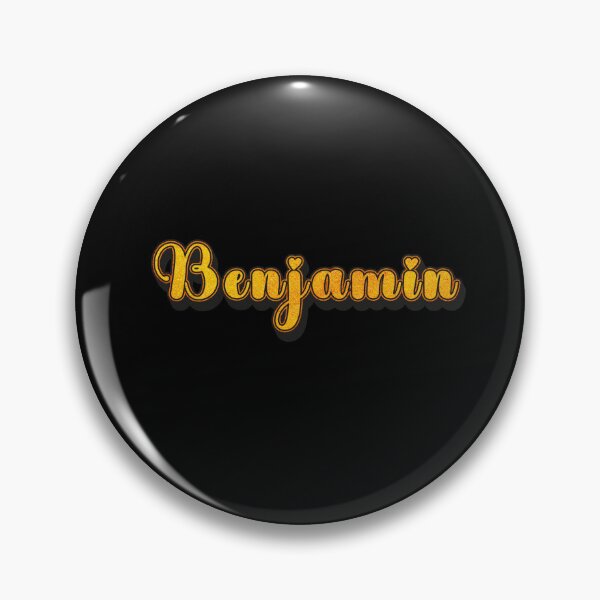 Item preview, Benjamin Personalized Name Design with Heart | Funny Custom Gift designed and sold by Watsonarts.