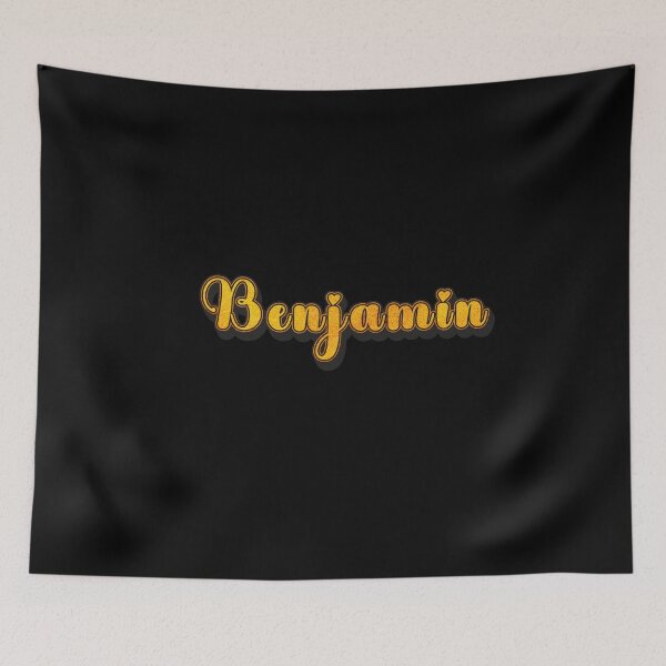 Item preview, Benjamin Personalized Name Design with Heart | Funny Custom Gift designed and sold by Watsonarts.