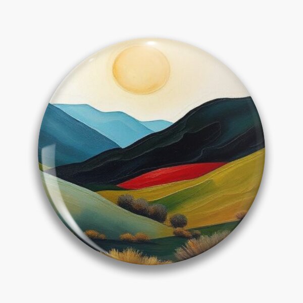 Item preview, Boho Minimalist Landscape Art designed and sold by AllAroundArtist.