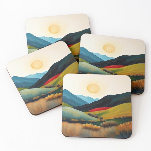 Item preview, Boho Minimalist Landscape Art designed and sold by AllAroundArtist.