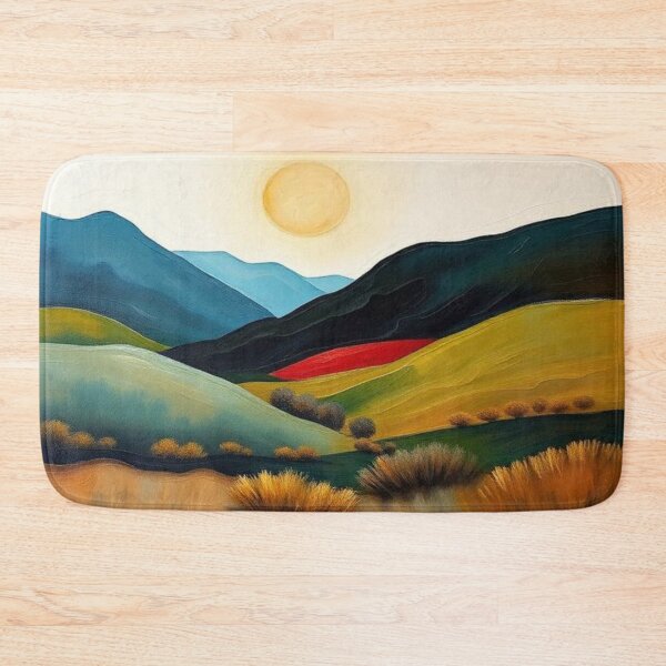 Item preview, Boho Minimalist Landscape Art designed and sold by AllAroundArtist.