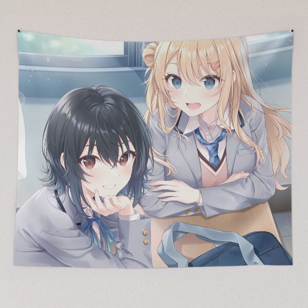 Item preview, Yuu Amami Second Prettiest Girl Kura Nika Classroom Friends designed and sold by SubtextandSass.