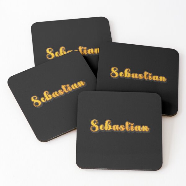 Item preview, Sebastian Personalized Name Design with Heart | Funny Custom Gift designed and sold by Watsonarts.