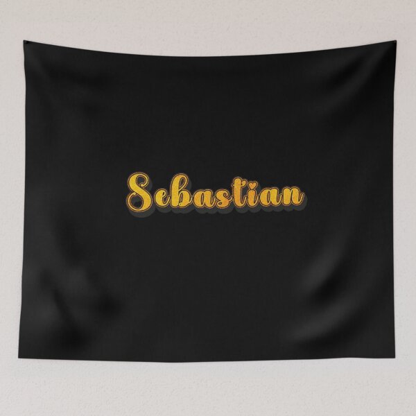 Item preview, Sebastian Personalized Name Design with Heart | Funny Custom Gift designed and sold by Watsonarts.