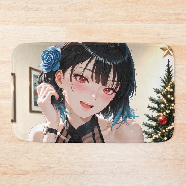 Item preview, Umi Asanagi Second Prettiest Girl Christmas Party Glow designed and sold by SubtextandSass.