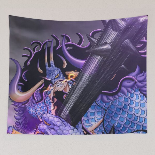 Item preview, Kaido One Piece Dragon Form With Massive Spiked Kanabo designed and sold by SubtextandSass.