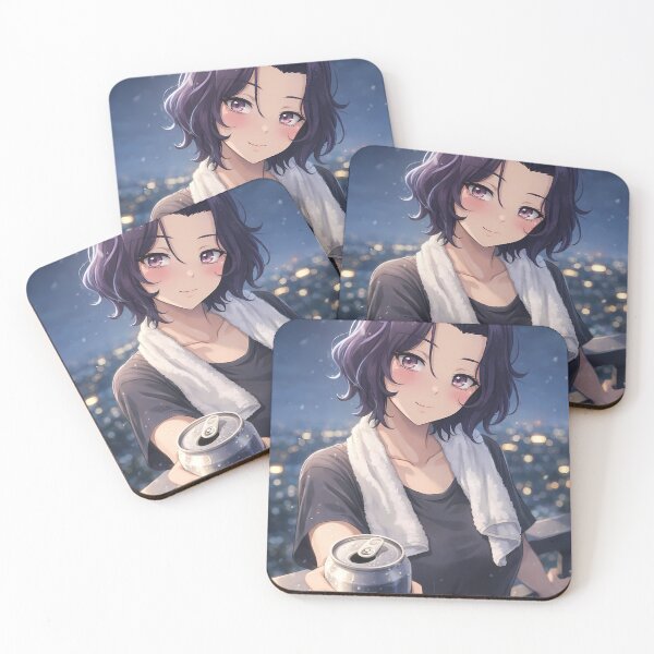 Item preview, Azusa Hamaoka Grand Blue Night City Drink Smile designed and sold by SubtextandSass.