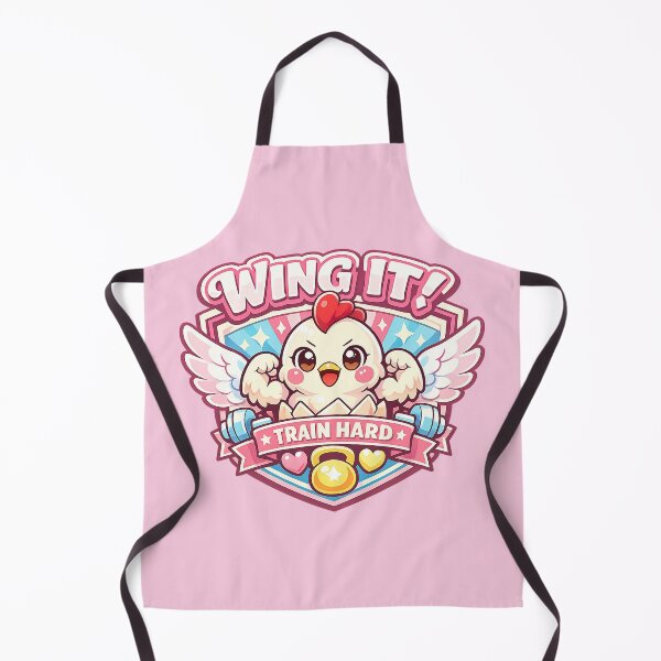 Item preview, Cute Anime Chicken, Gym Humor designed and sold by graphic-genie.